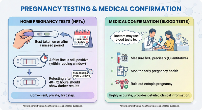 Pregnancy Testing and Medical Confirmation