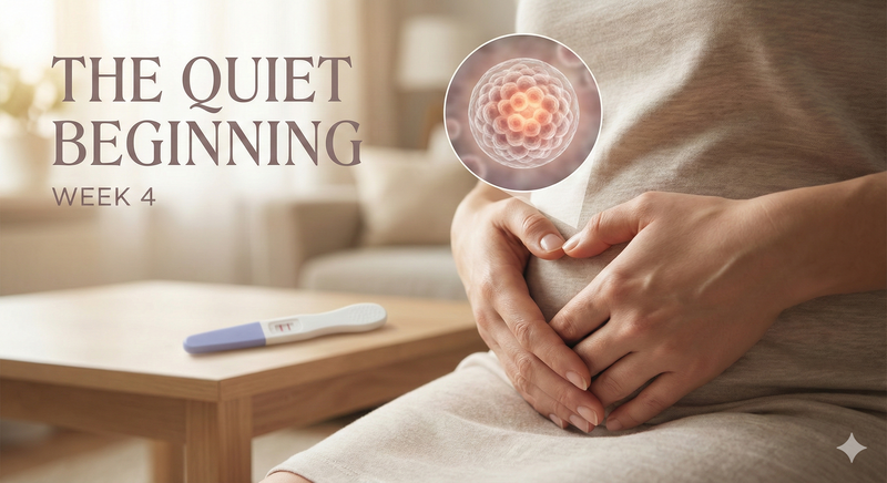 Week 4 Pregnancy: Implantation, Early Symptoms & What to Expect