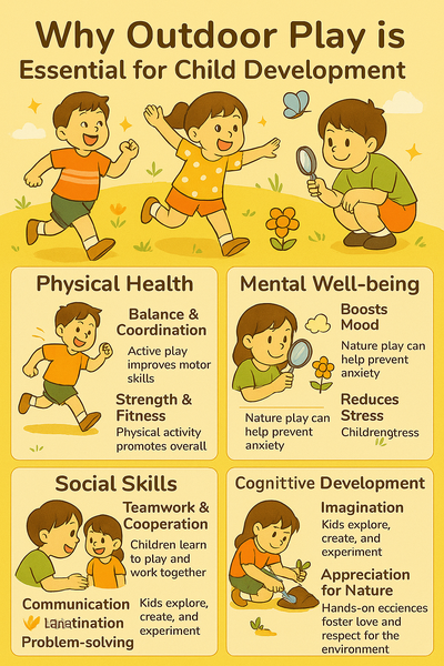 Why Outdoor Play is Essential for Child Development